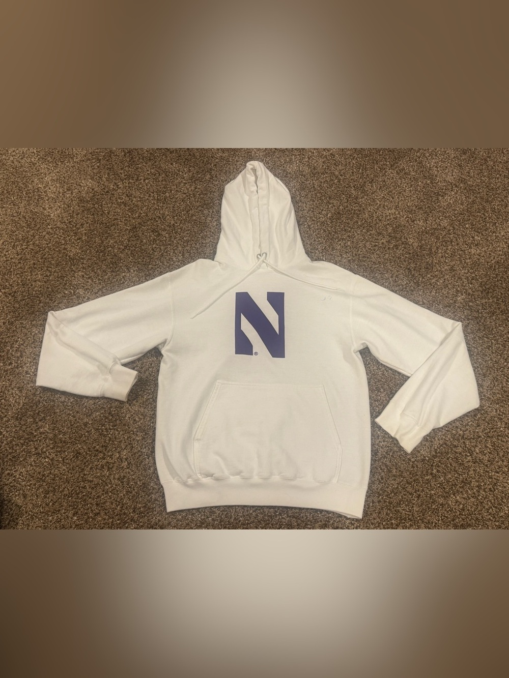 NW NORTHWESTERN UNIVERSITY HOODIE SIZE MEDIUM